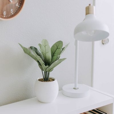 white wall